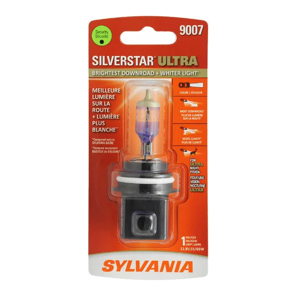 9007SU.BP – SYLVANIA Headlight Bulb, 9007/ HB5 Halogen Bulb 55 Watt Low Beam/ 65 Watt High Beam 12.8 Volt Clear Beam ...